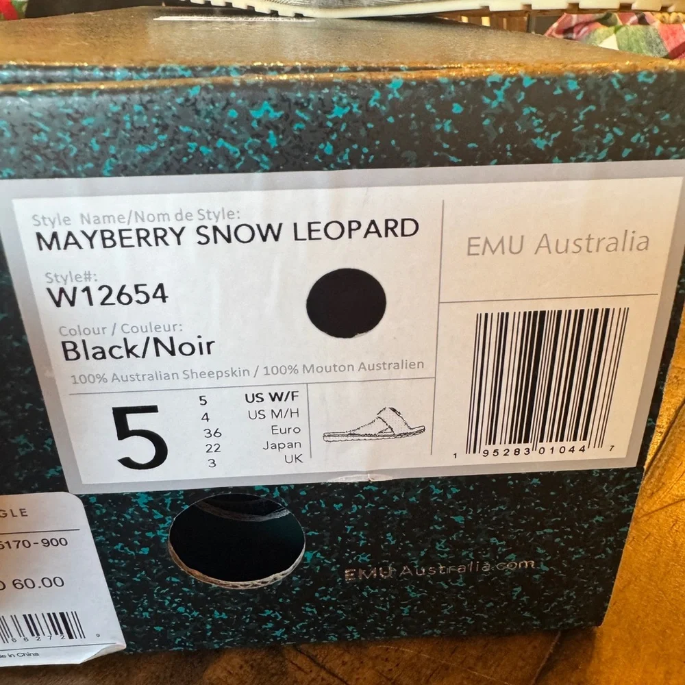 Emu Australia Snow Leopard Slippers - Picture 3 of 5